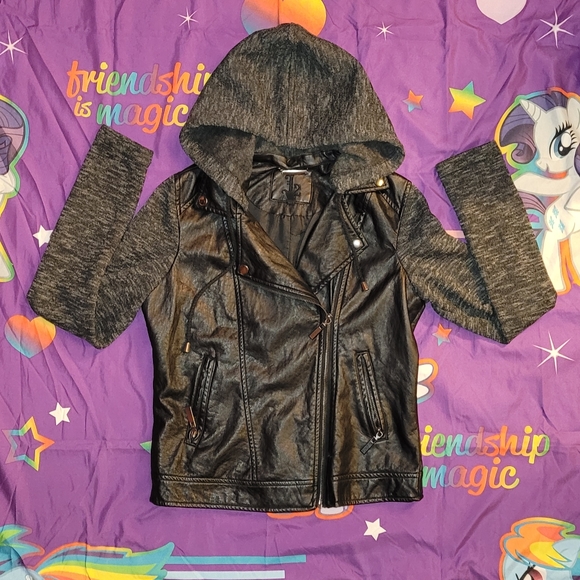 Black L2 Leather Jacket - Picture 1 of 5